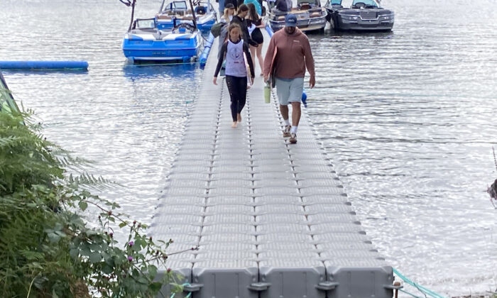 plastic floating dock 